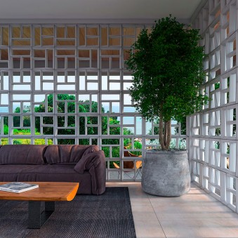 Gạch thông gió bê tông Cemdecor – giải pháp kiến trúc xanh cho công trình hiện đại