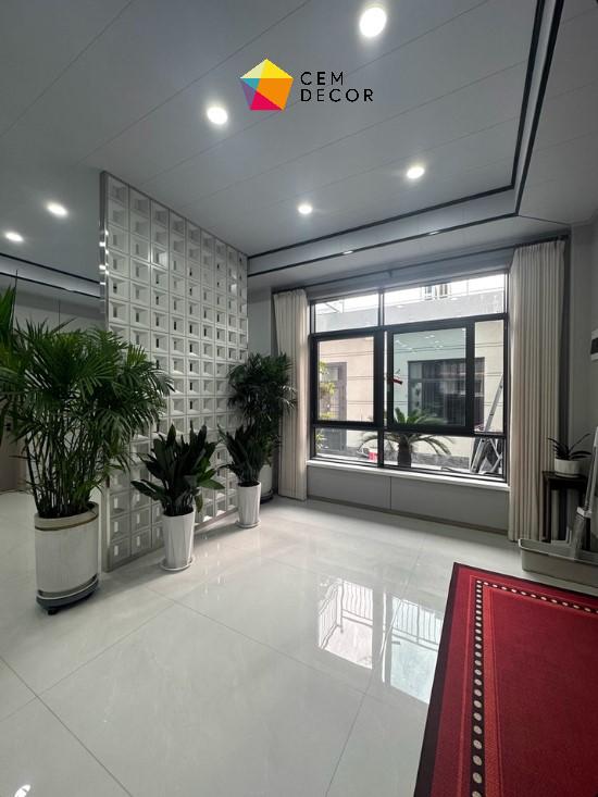 Từ mặt tiền đến vách trang trí: Cách gạch bê tông 3D làm mới không gian sống