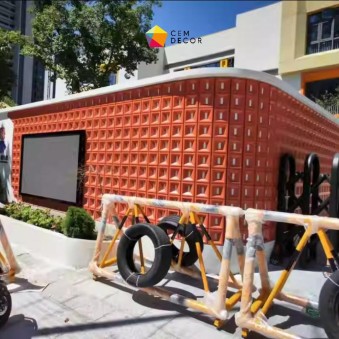 Thiết kế mặt tiền bằng gạch thông gió bê tông – đẹp thôi chưa đủ