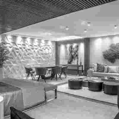 Gạch bê tông trang trí ANM06211 - Các sắc thái của lục giác